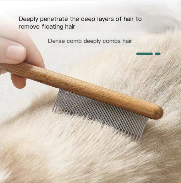 Natural Pets™ Pet Grooming Comb for Cat & Dog Hair Removal