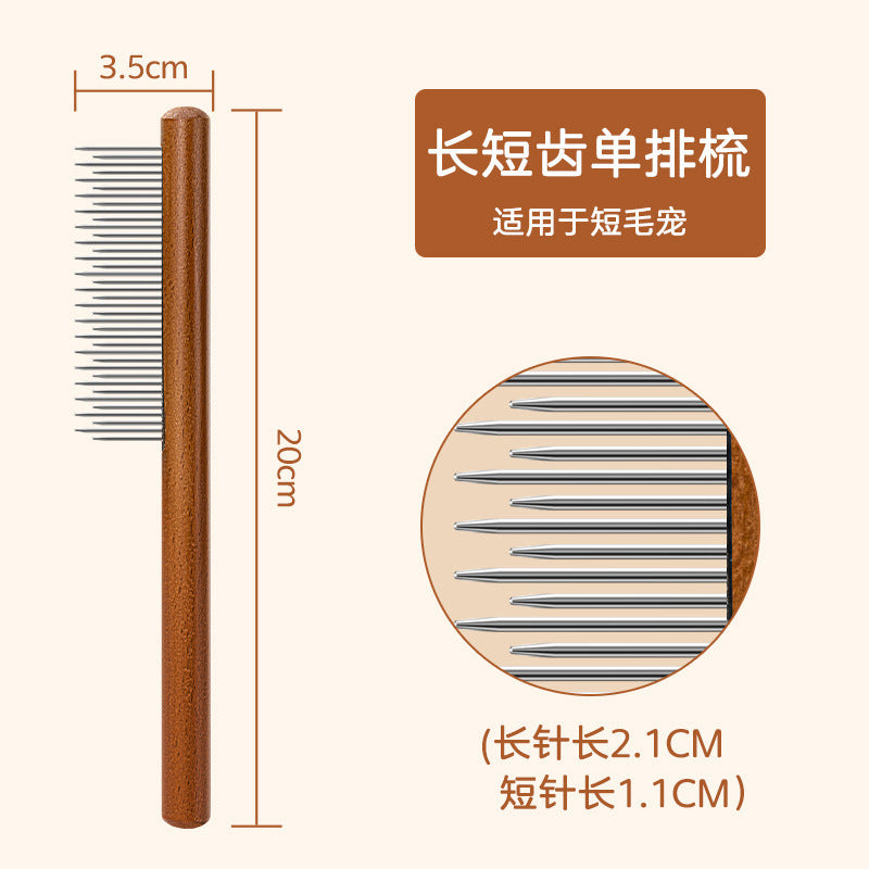 Natural Pets™ Pet Grooming Comb for Cat & Dog Hair Removal