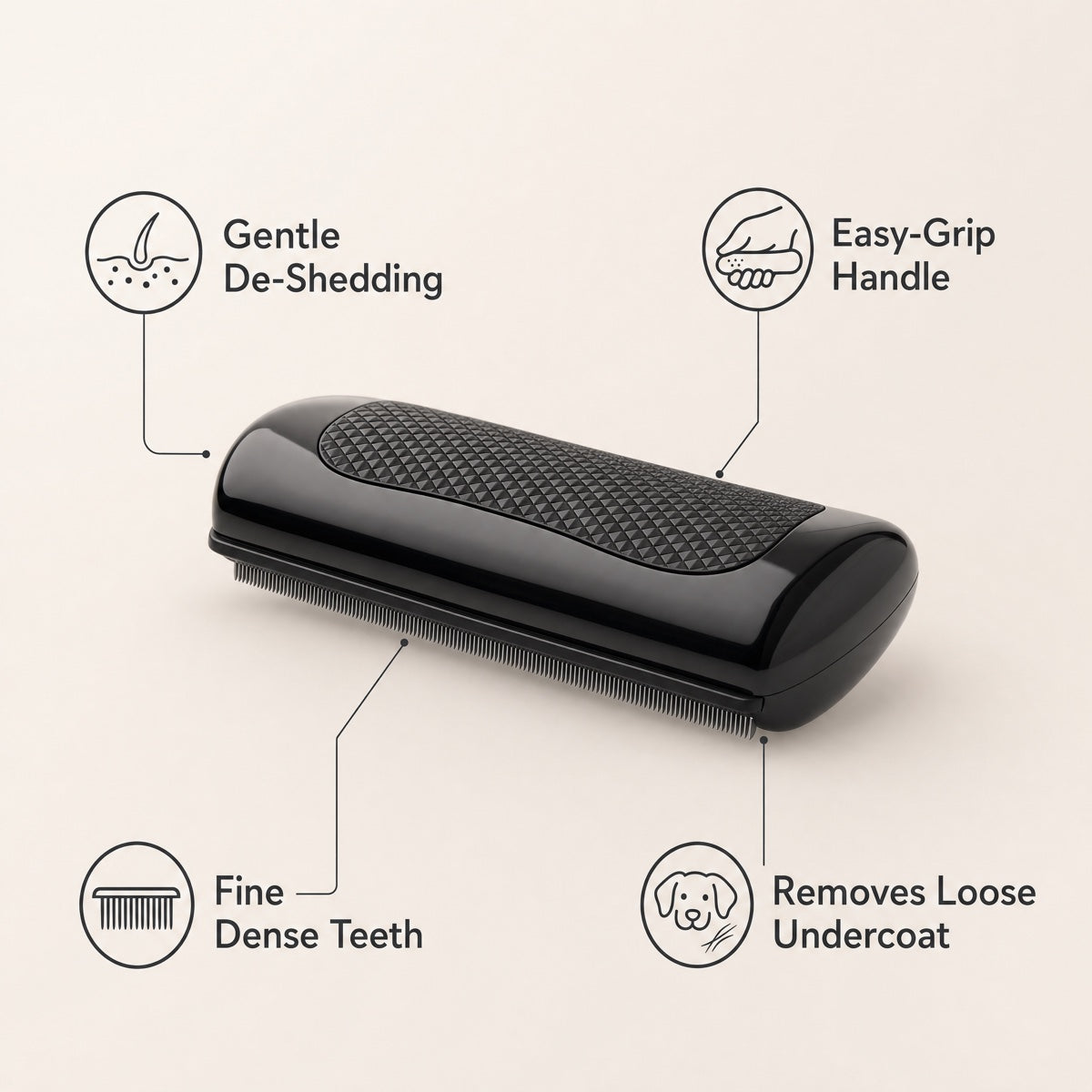 Natural Pets™ Pet Grooming Comb